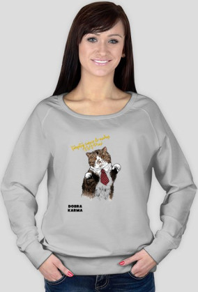 Mr Kitty Król Korpo bluza damska