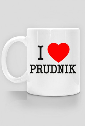 Kubek - iLovePrudnik - Biały
