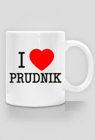Kubek - iLovePrudnik - Biały