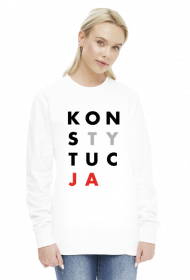 Konstytucja bluza damska biała