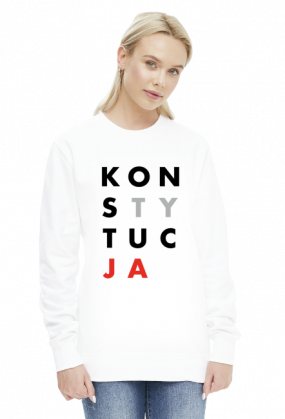 Konstytucja bluza damska biała