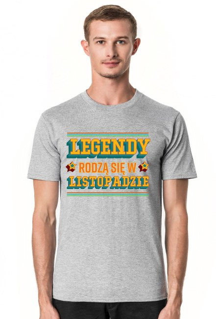 Koszulka Legendy rodzą się w Listopadzie