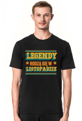 Koszulka Legendy rodzą się w Listopadzie