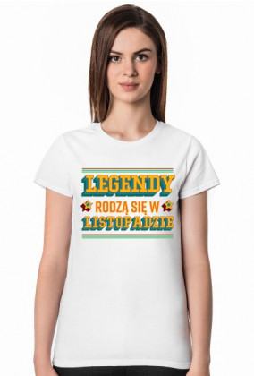 Koszulka Legendy rodzą się w Listopadzie