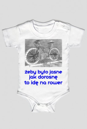 Body niemowlęce rower