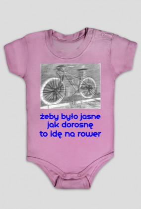 Body niemowlęce rower