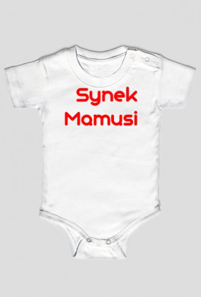 Body niemowlęce "Synek mamusi"