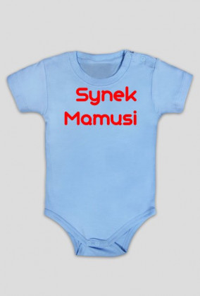 Body niemowlęce "Synek mamusi"