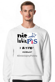 Koszulka Nie lubię PiS MĘSKA z długim rękawem