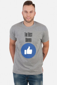 t-shirt męski - the best driver