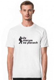 Ze starym na plecach