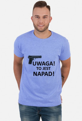 Napad - koszulka męska