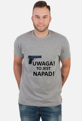 Napad - koszulka męska
