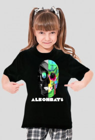 Koszulka Alkombat8 logo + nazwa dla dziewczyn