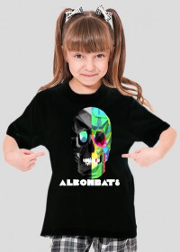 Koszulka Alkombat8 logo + nazwa dla dziewczyn