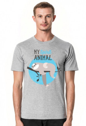 Koszulka z leniwcem My spirit animal