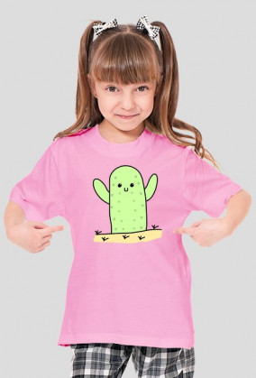 kaktus t-shirt (dziewczynka)