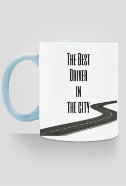 kubek, kolorowe ucho - the best driver in the city