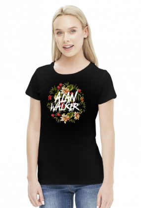 Flowers tee girl