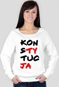 DAMSKA BLUZA BIAŁA JEDNOSTRONNA