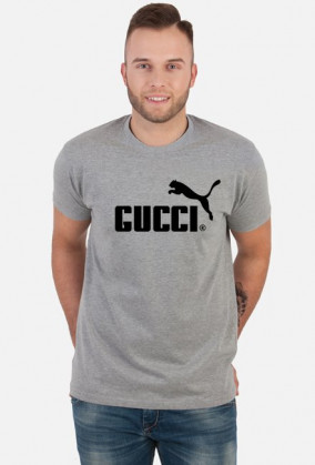 Koszulka gucci markowa z puma