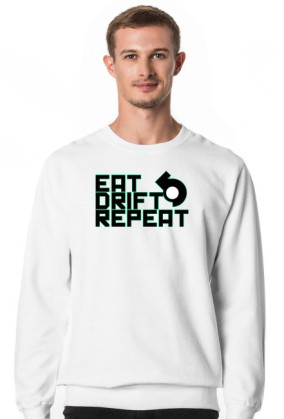 EAT-DRIFT-REPEAT bluza męska