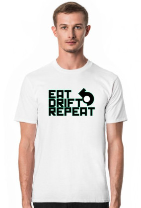 EAT-DRIFT-REPEAT koszulka męska
