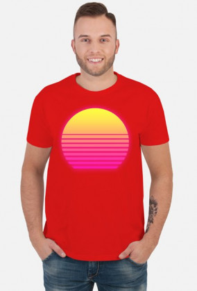 Koszulka vaporwave Windows pixele