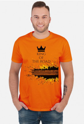 t-shirt męski - king of the road