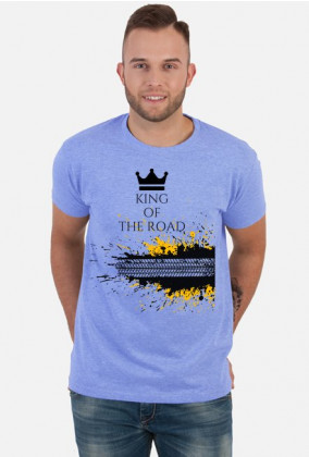 t-shirt męski - king of the road