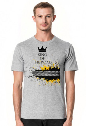 t-shirt męski - king of the road
