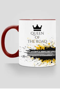 kubek, kolorowe ucho - queen of the road