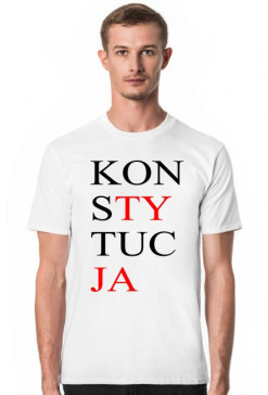 KOSZULKA BIAŁA JEDNOSTRONNA