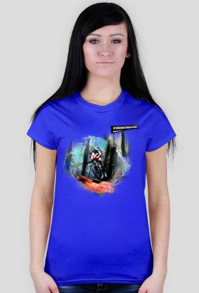 Koszulka Rowerzystki "MTB Biker Art 271018" Różne Kolory