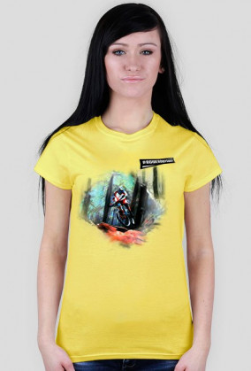 Koszulka Rowerzystki "MTB Biker Art 271018" Różne Kolory