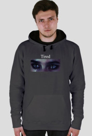 Three Dots Tired Black Hoodie