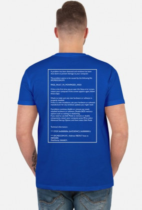Koszulka bluescreen - tradycyjna