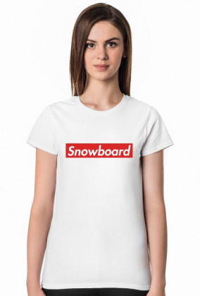 Snowboard Tshirt Damski (Różne kolory!)