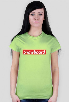 Snowboard Tshirt Damski (Różne kolory!)