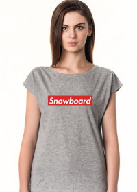 Snowboard Tshirt Damski free (Różne kolory!)