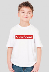 Snowboard Tshirt dla chłopca (Różne kolory!)