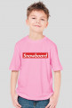 Snowboard Tshirt dla chłopca (Różne kolory!)