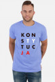Konstytucja koszulka szara t-shirt