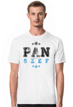 Koszulka męska Pan Szef szefa