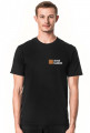 T-shirt z logo po obu stronach