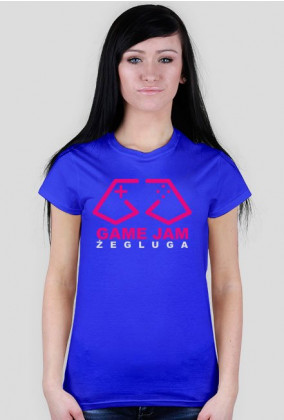 Koszulka z logiem w wersji z jaśniejszym napisem ŻEGLUGA