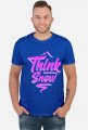 Think snow koszulka męska (różne kolory!)