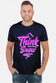 Think snow koszulka męska (różne kolory!)