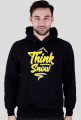 Think snow bluza męska z kapturem (różne kolory!)
