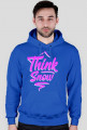 Think snow bluza męska z kapturem (różne kolory!)